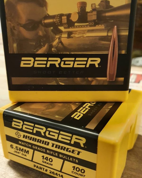 Berger Match Grade Rifle 6.5mm CreedMoor Ammunition For Sale, Firearms For Sale