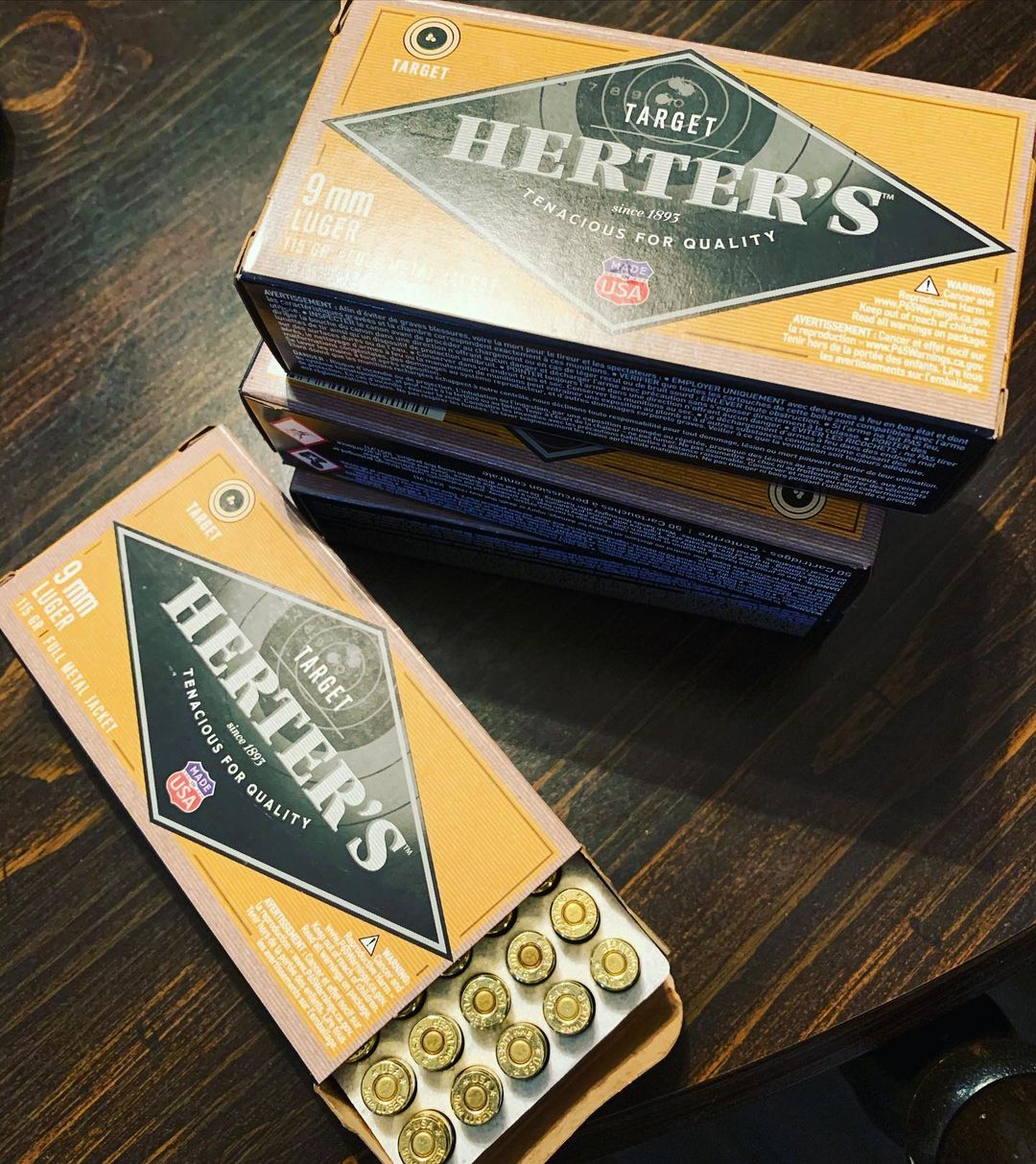 Herter's Target Handgun 9mm Ammo 500 Rounds - TARGET ARMS