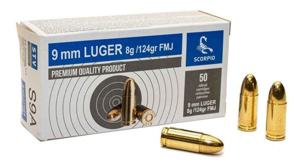 STV Scorpio Ammo S9A 9mm Ammunition For Sale, Firearms For Sale